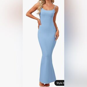 reoria Blue Maxi Dress size X-Large, new no tags